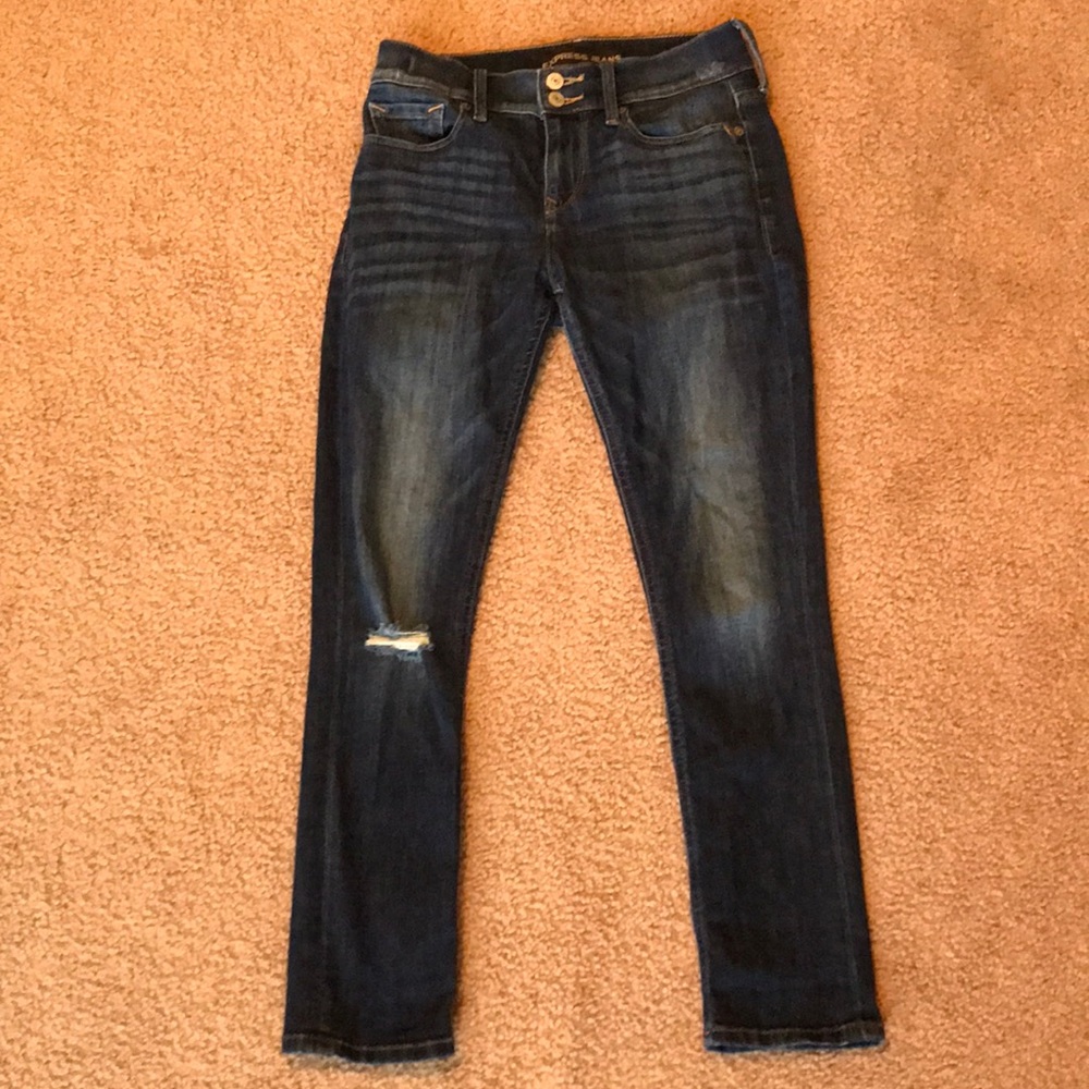 Express jean leggings