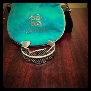 Rustic Cuff Feather Cuff