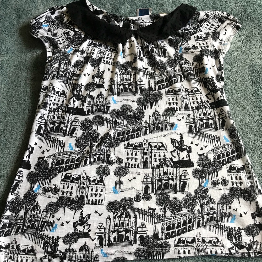 Anthropologie Brand Peter Pan collar shirt