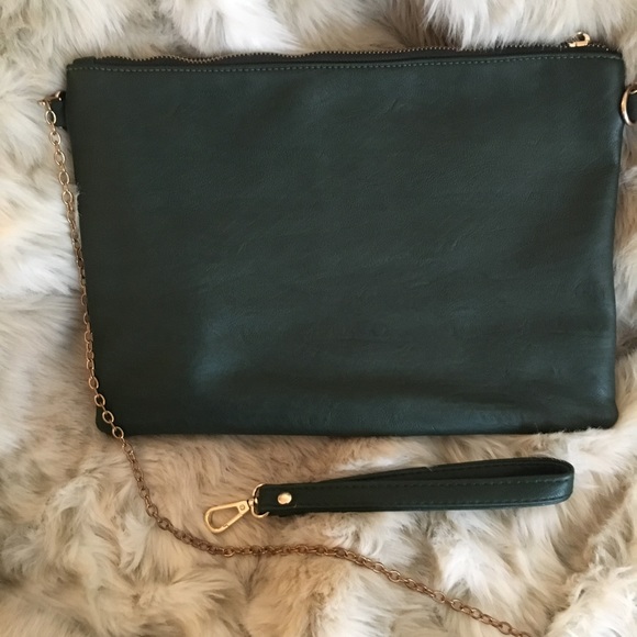 ✨Festival Season✨ MMS Green & Gold Bag - Picture 7 of 8