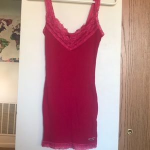 Hollister pink tank top