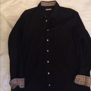 Authentic Burberry button up shirt