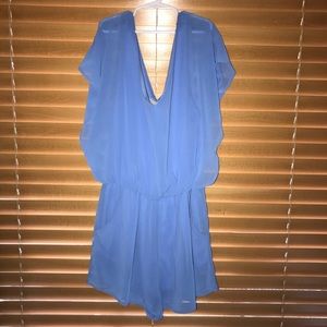 Baby blue romper !!