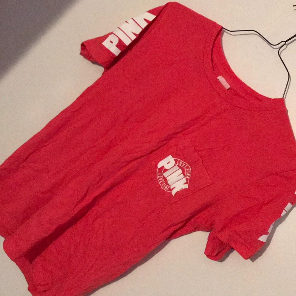 VSPINK Pink T-Shirt Size XS