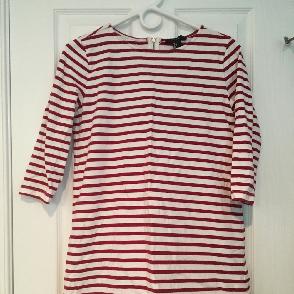 Red Striped Forever 21 Dress
