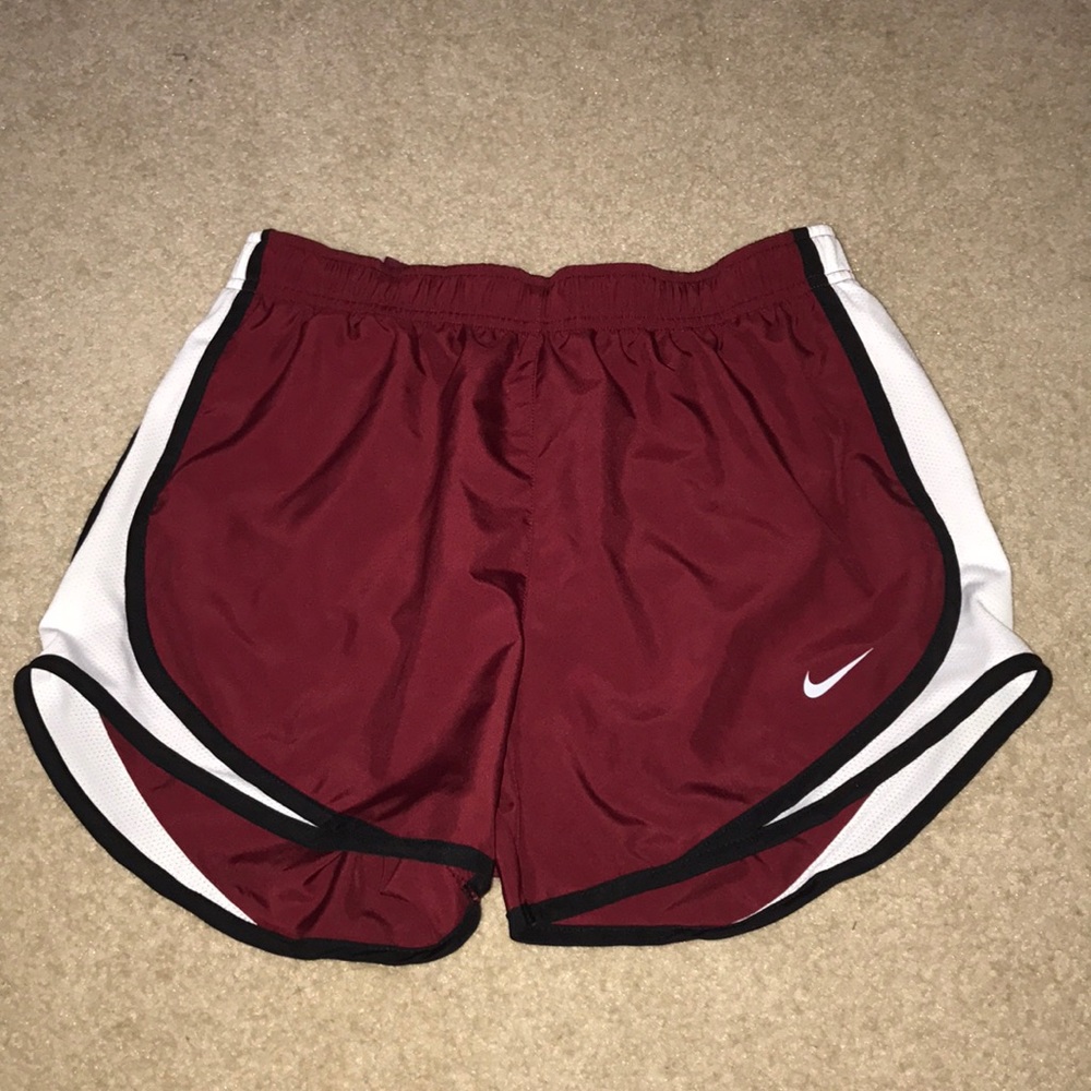 garnet Nike shorts