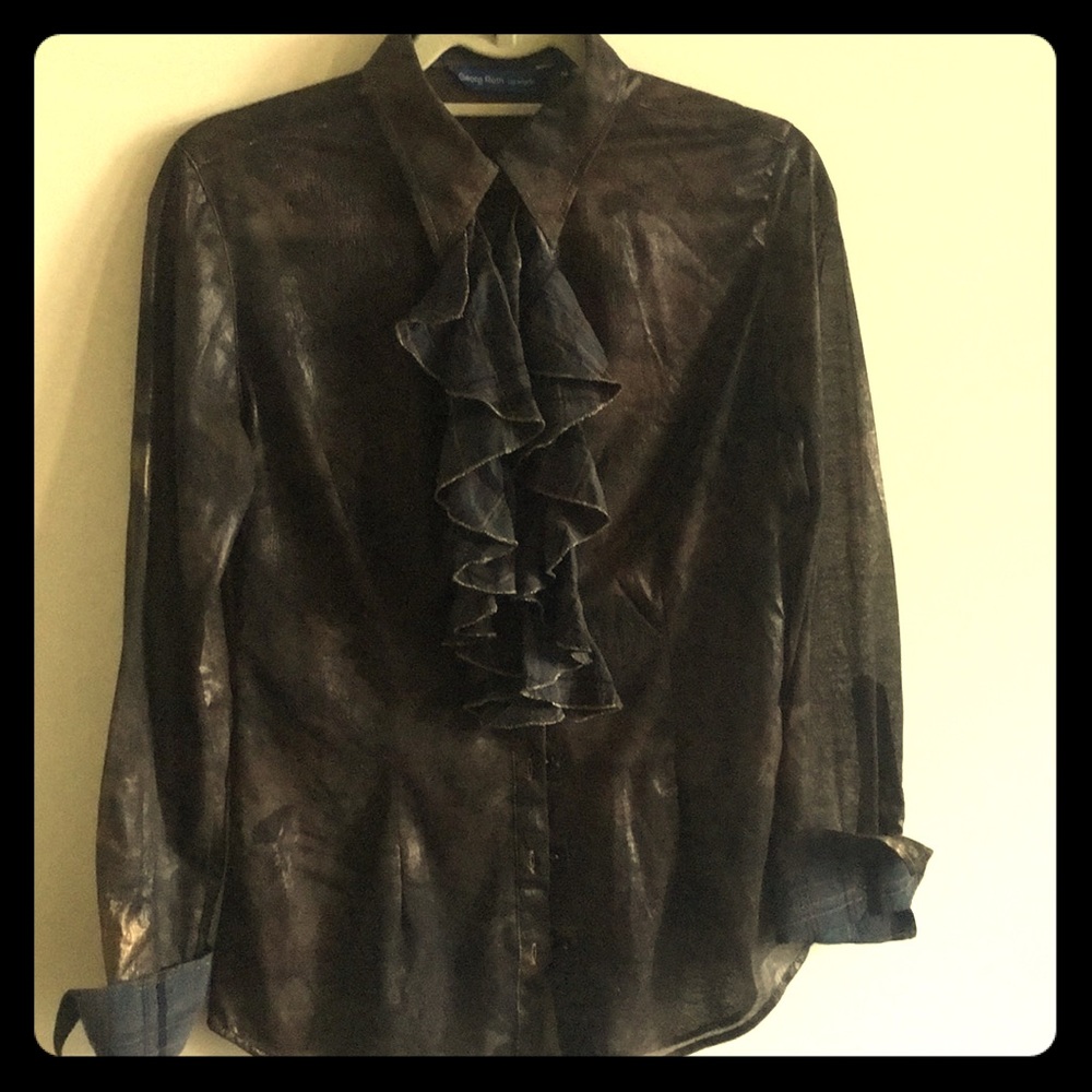 Leandra Ruffle Blouse - Picture 2 of 4