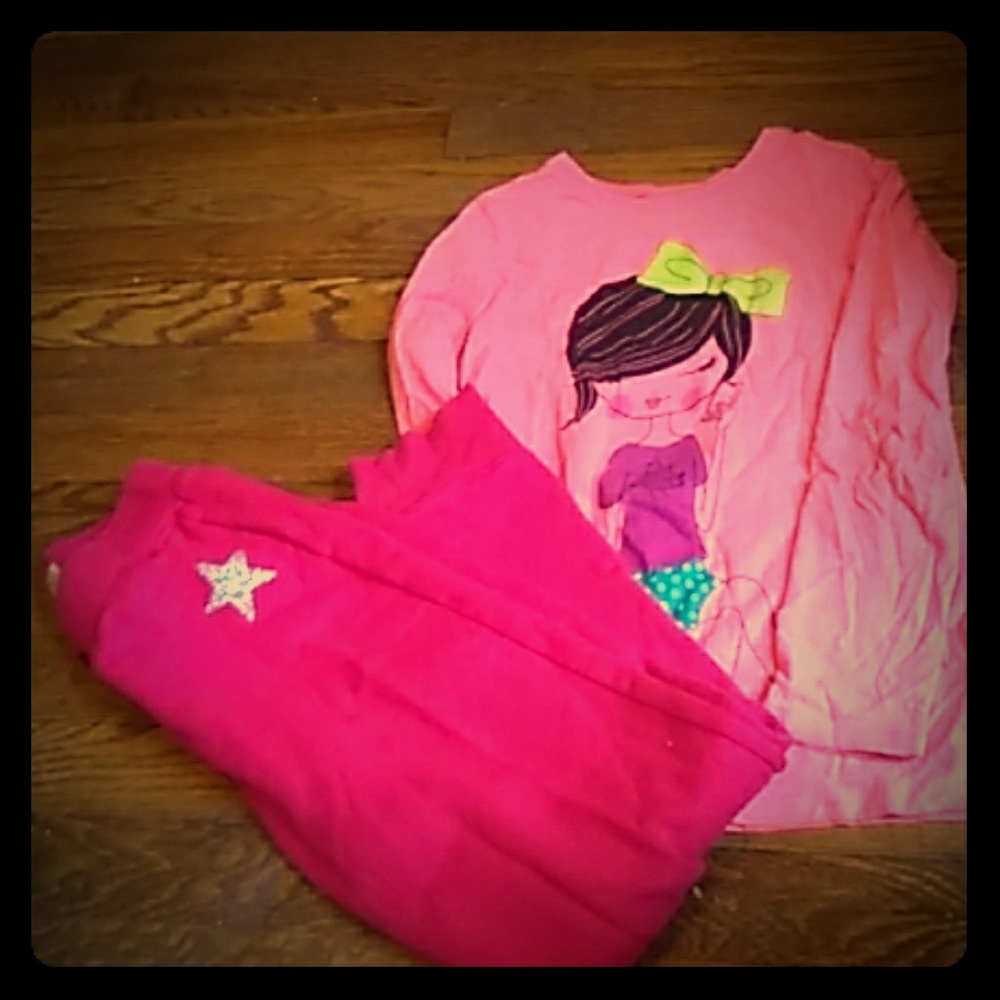 Children's Place shirt and sweatpants