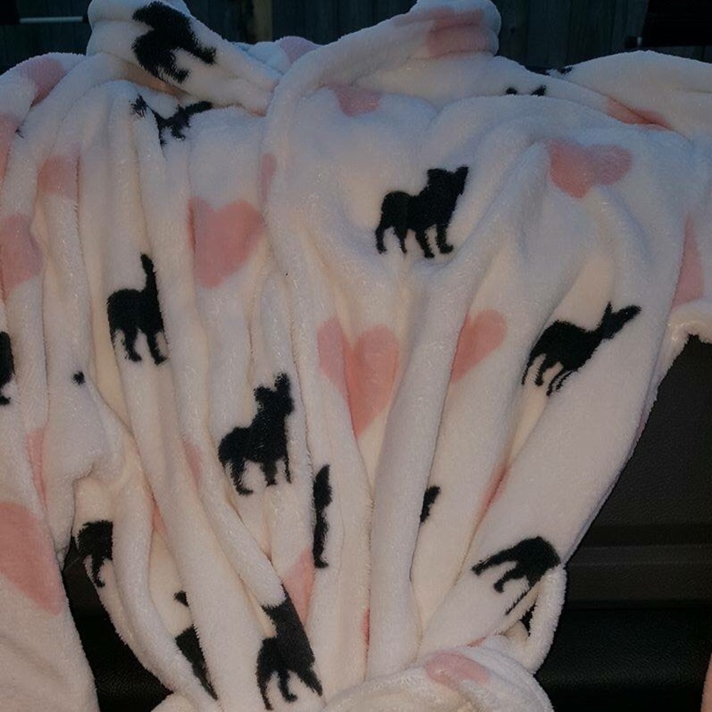 French bulldog robe
