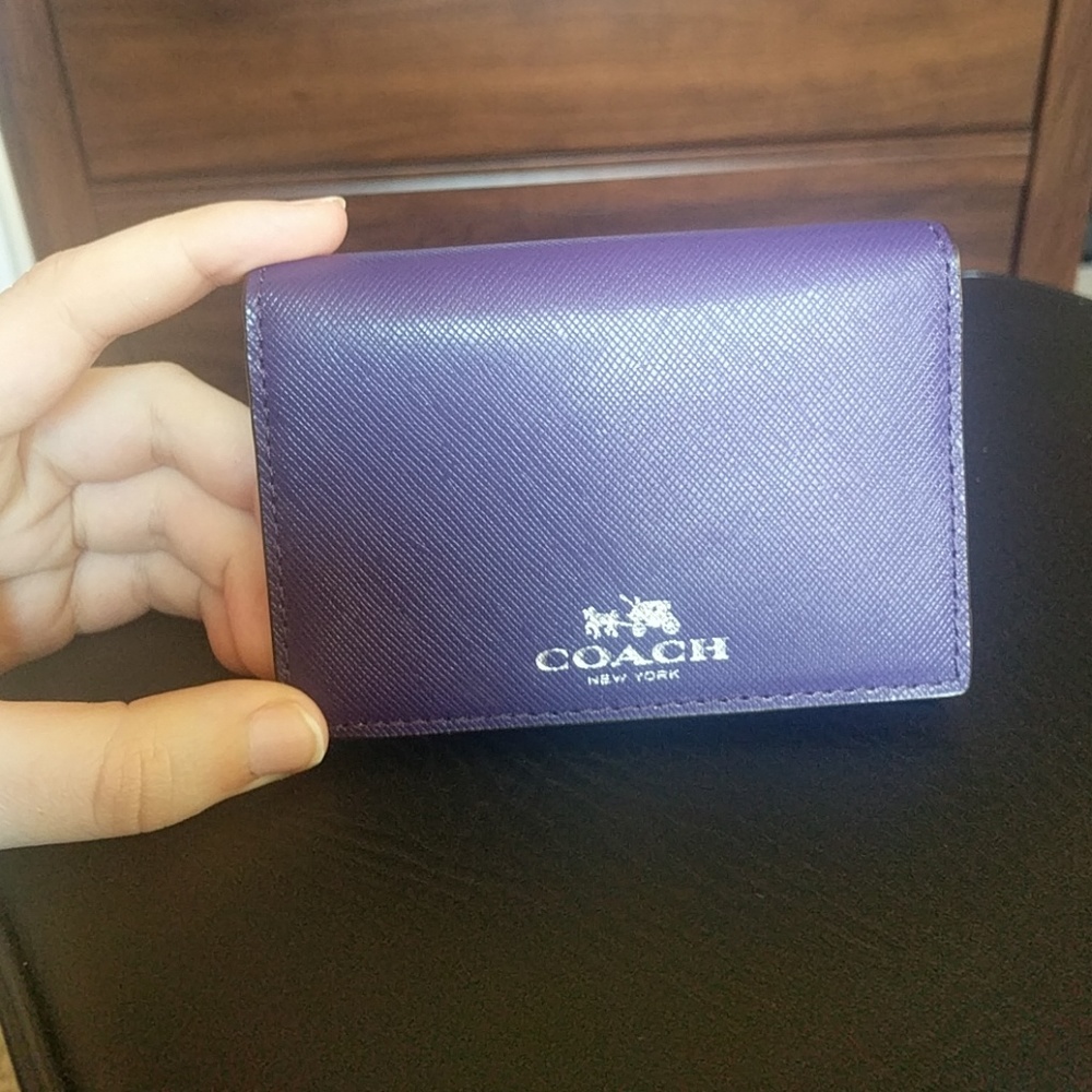 Slim Coach wallet