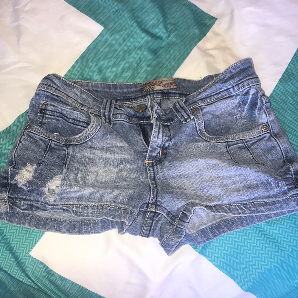 Jean shorts