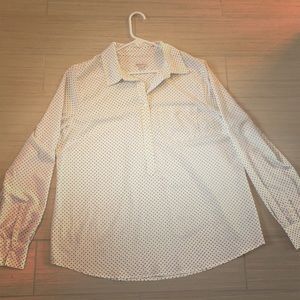 Polka dot dress shirt