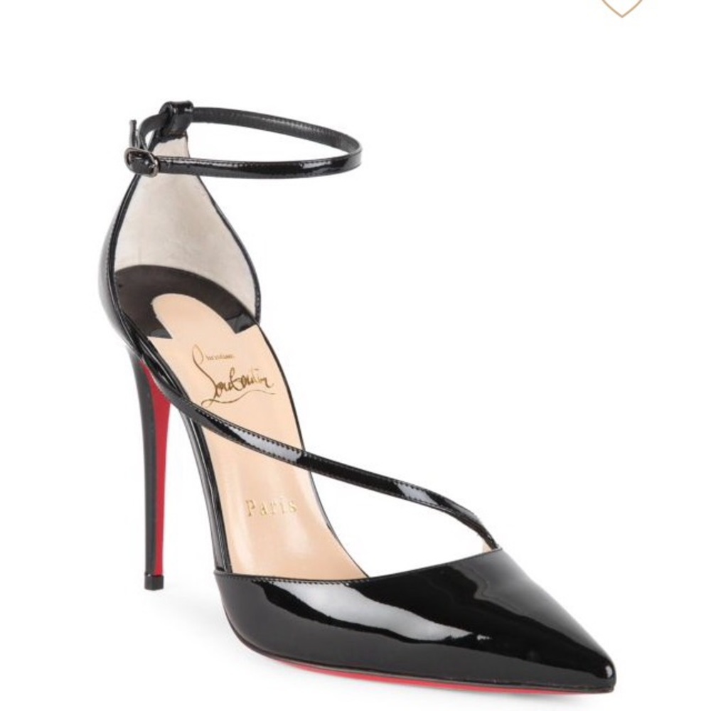 Christian Louboutin Patent Fliketta Red Sole