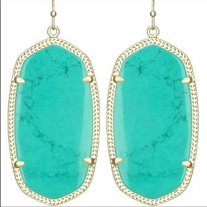 Kendra Scott “Dani” Earrings in Teal