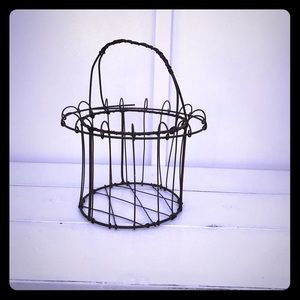 Antique Wire Basket for the home