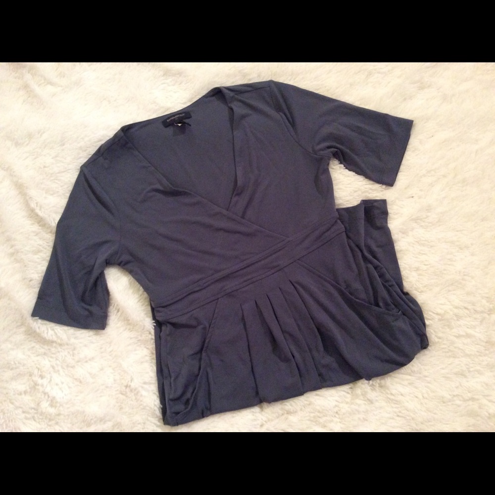 Banana Republic Gray Stretch Dress Small