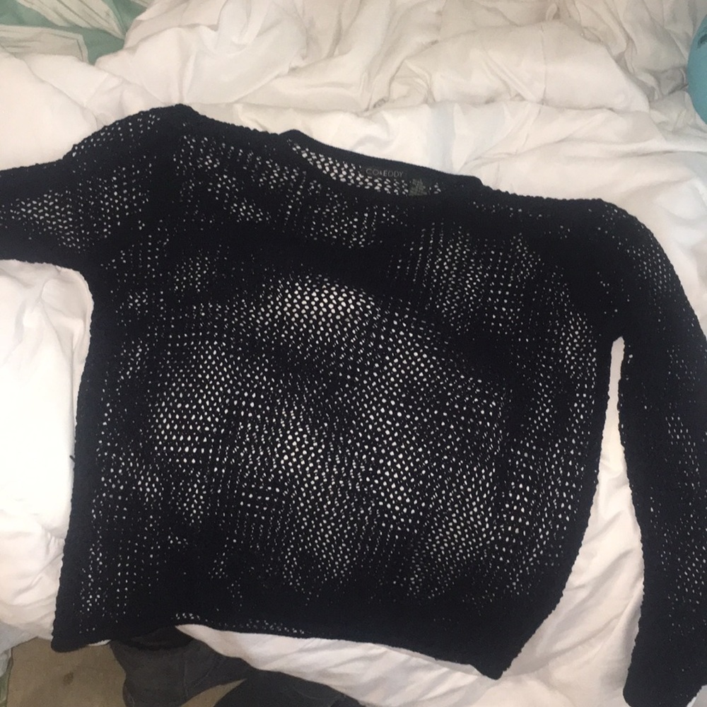 See through sweater