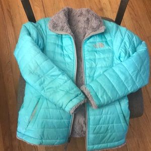 Girls North Face reversible Jacket