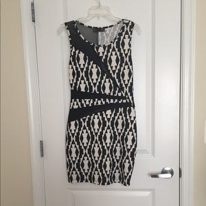 Black and white dress
