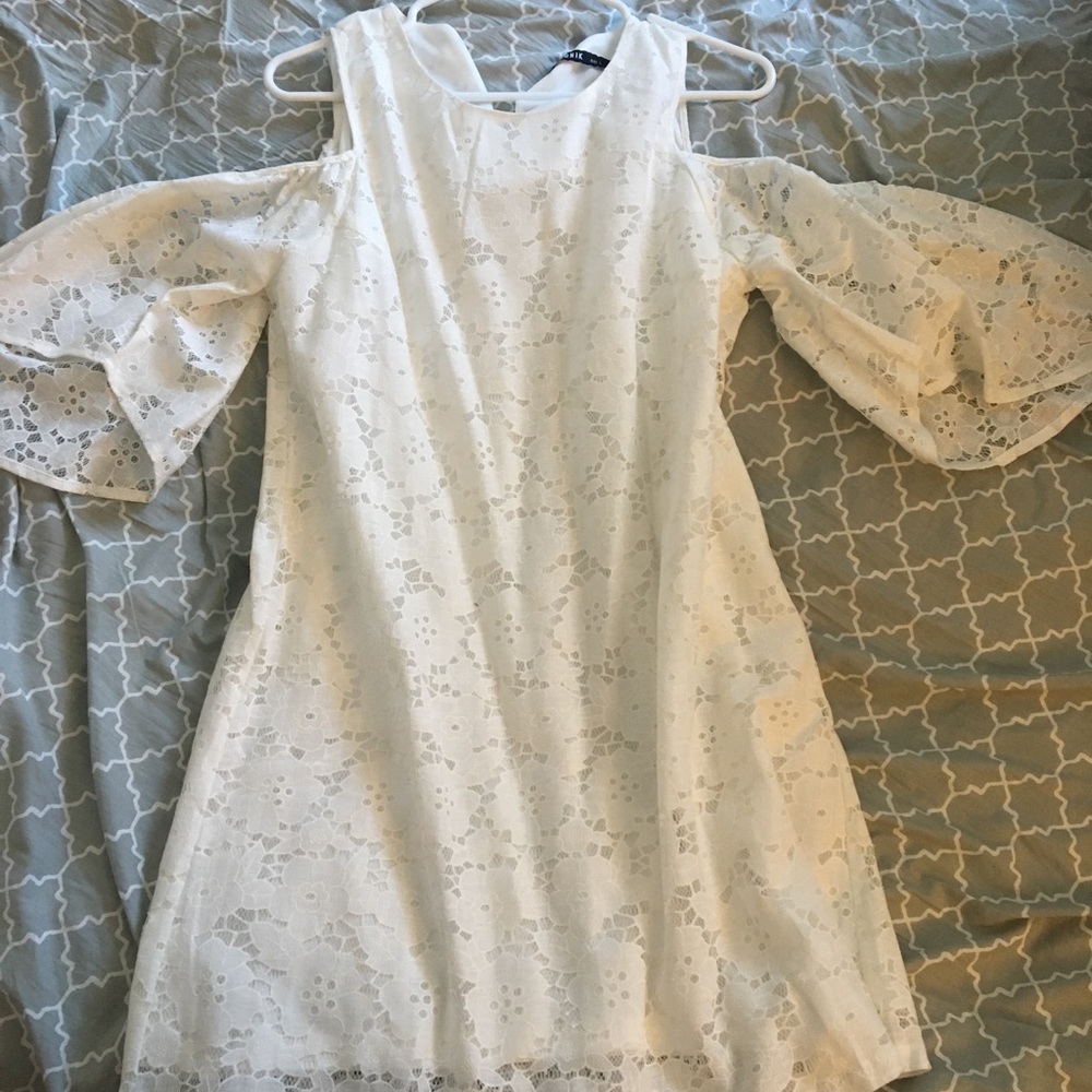 Brand New White Lace Off The Shoulder Dress