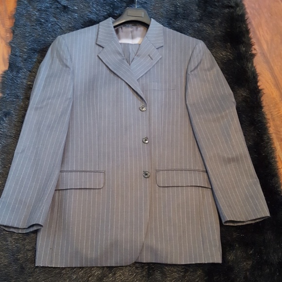Jones New York Other - Mens gray pinstripe wool suit