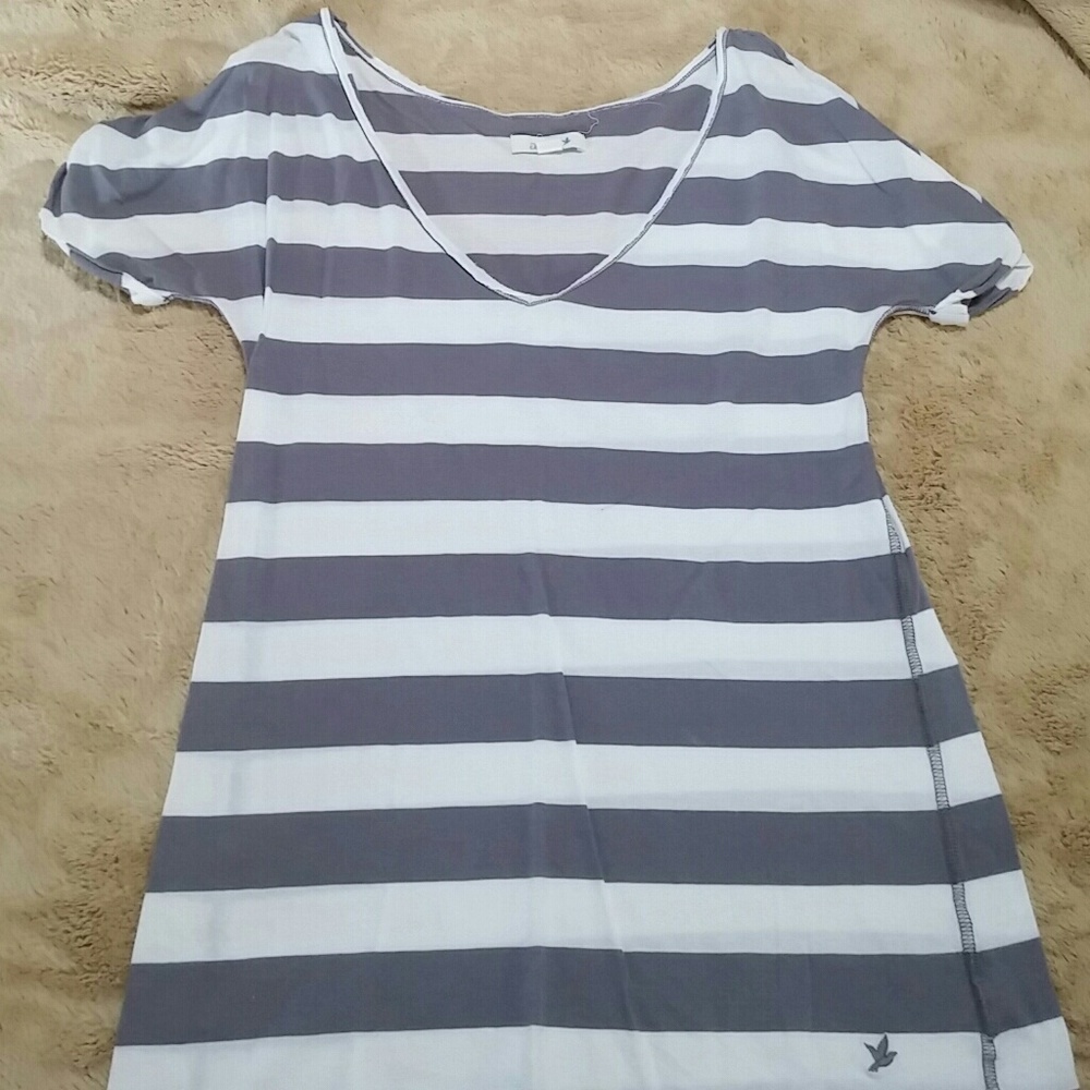 Aerie lightweight striped t-shirt