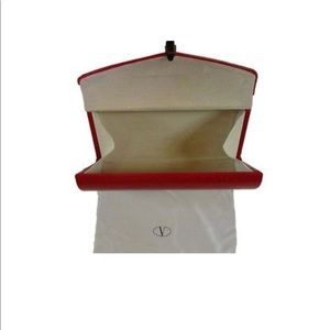 Valentino sunglasses red case
