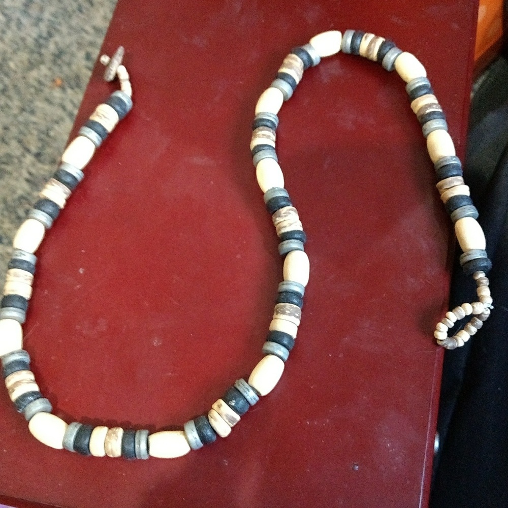 Wood necklace