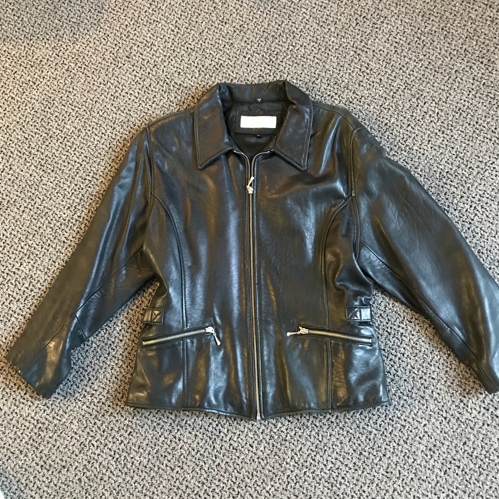 Leather jacket