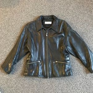Leather jacket