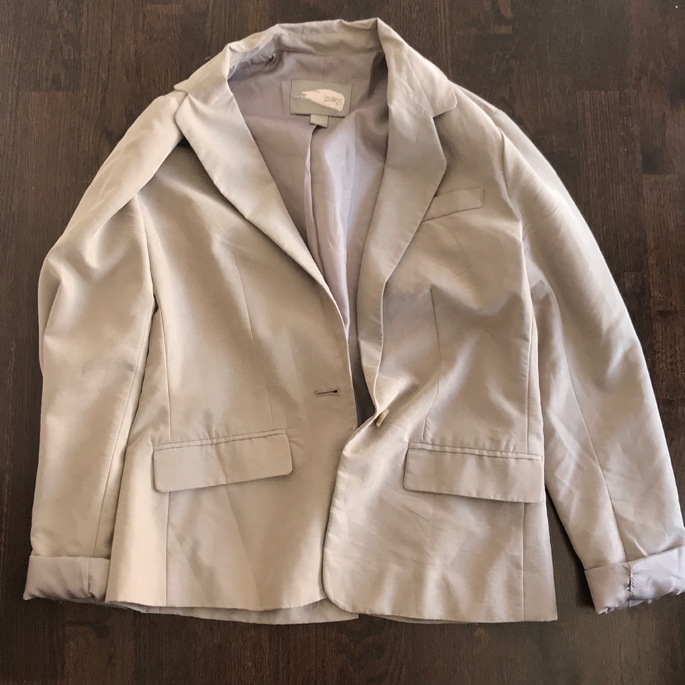 Tan blazer