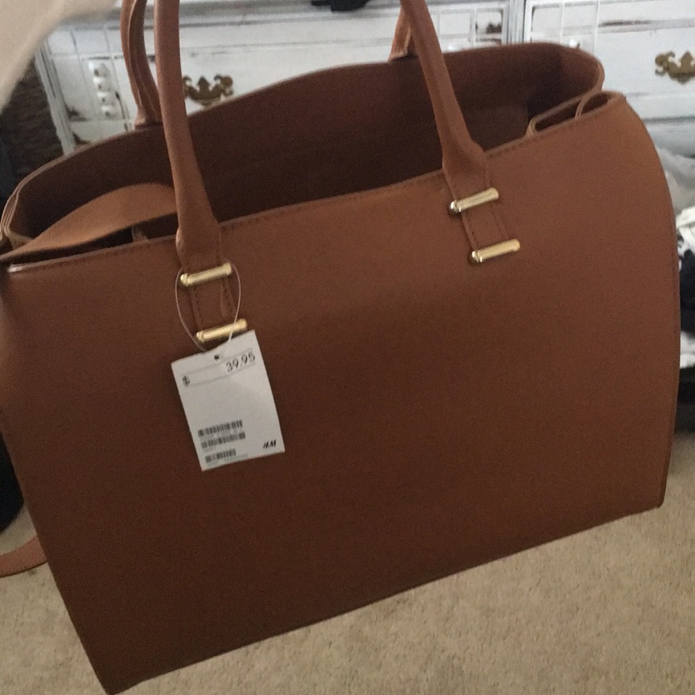H&M Tan Oversized Handbag