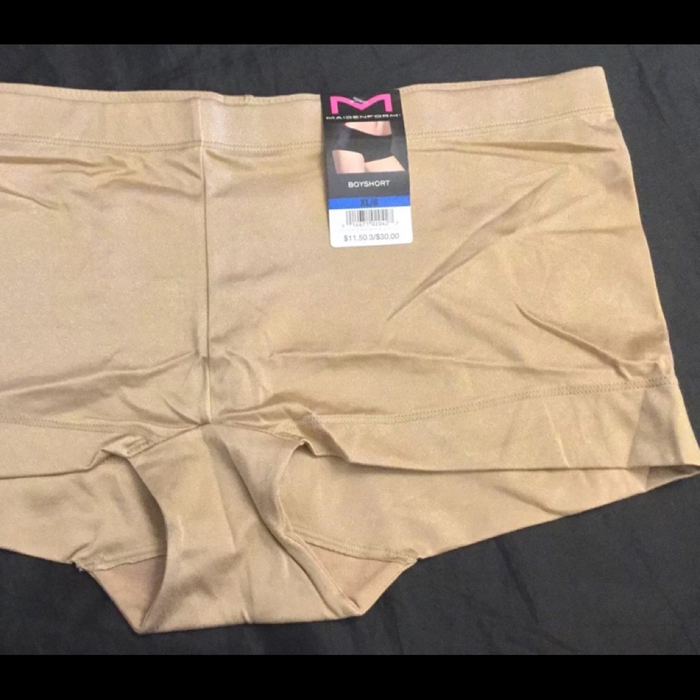 NWT Maidenform Nylon Boyshorts Underwear Panties