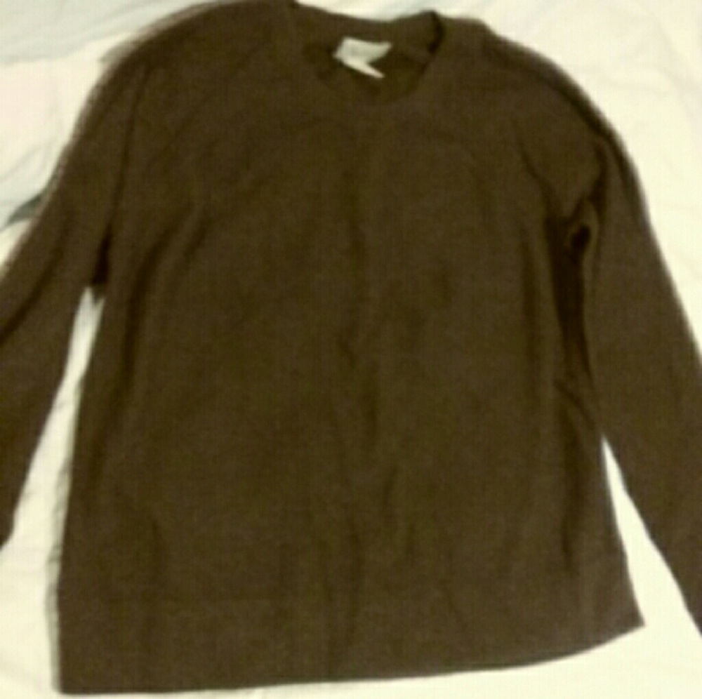 DONATED Neiman Marcus brown sweater, XL
