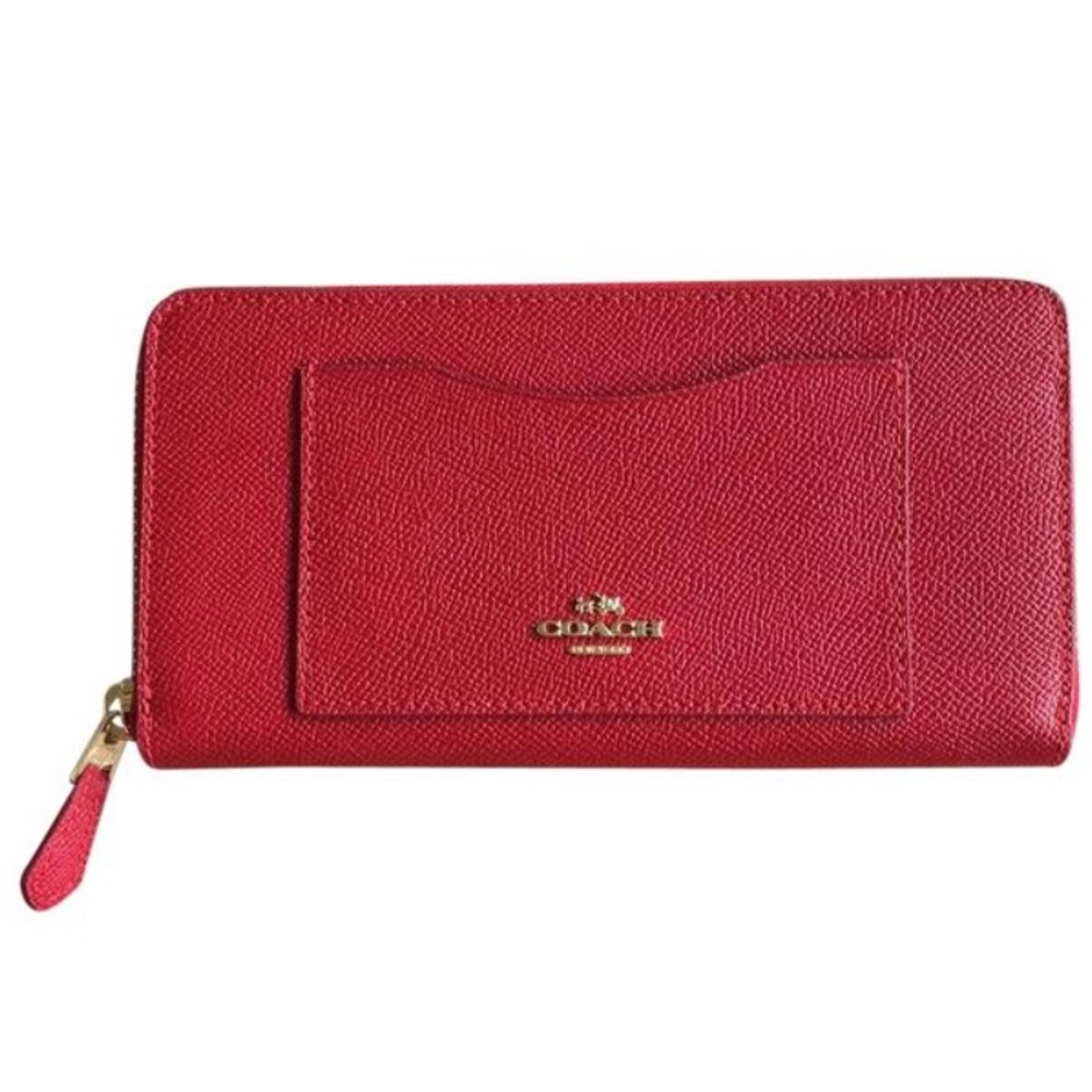 SALE! Coach Zip Accordion Wallet