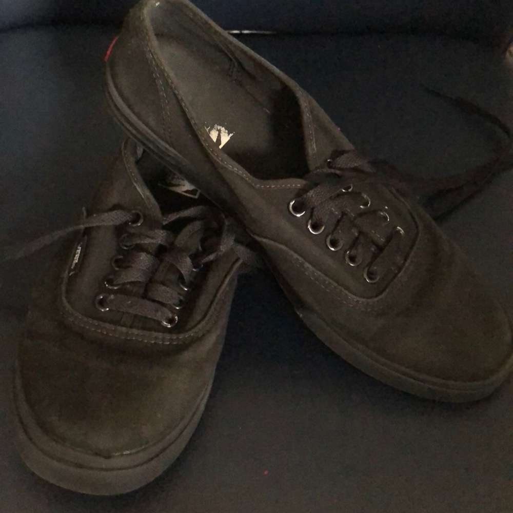 Vans [ All Black Skater Shoe ]