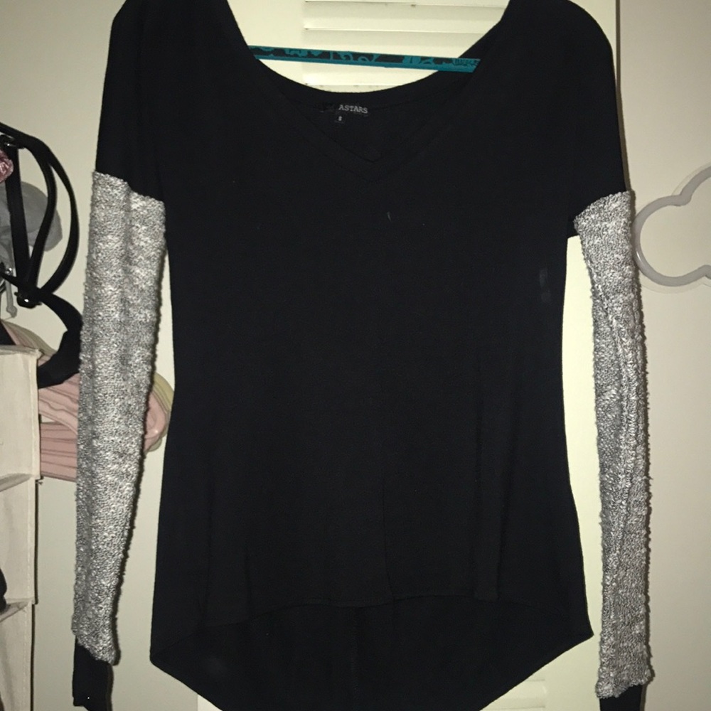 A Stars long sleeve black shirt
