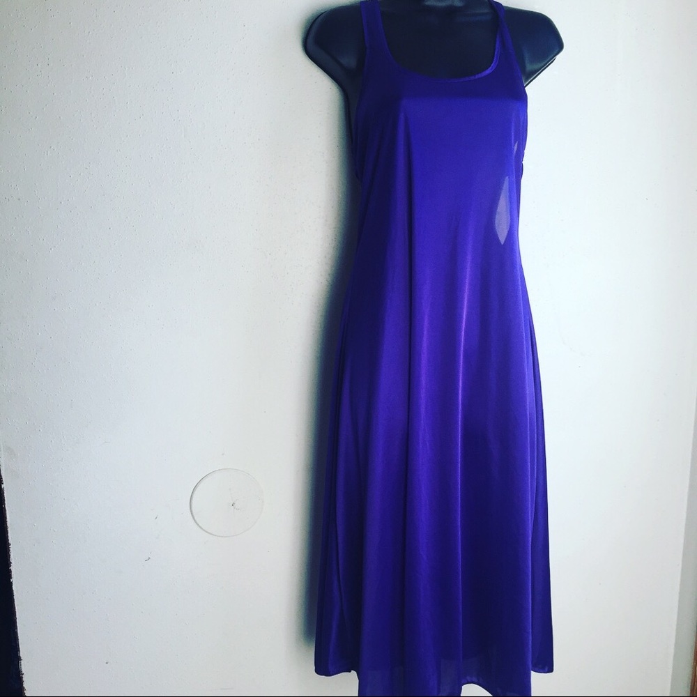 Purple disco dress