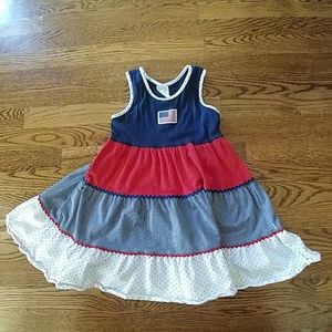 Mulberry Bush American Flag dress