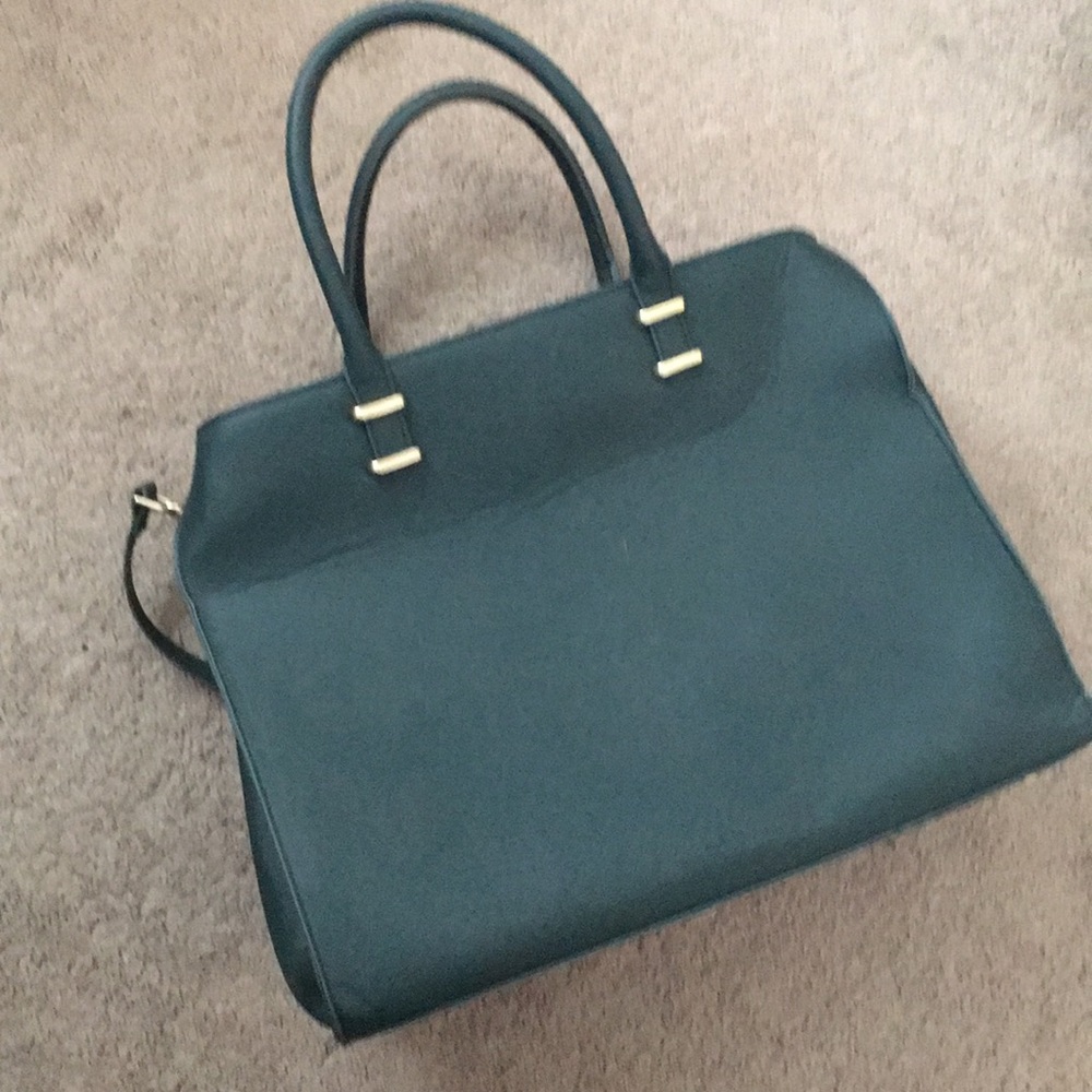 Dark Green H&M oversized handbag