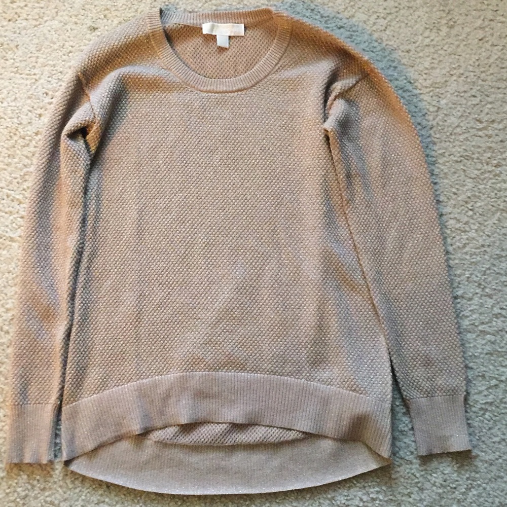 Michael Kors Gold Sparkle Sweater