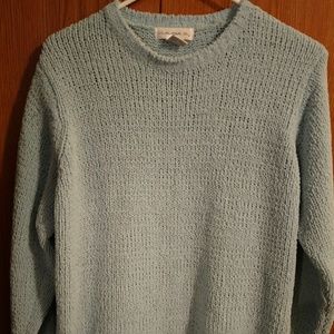 Cozy soft light blue sweater