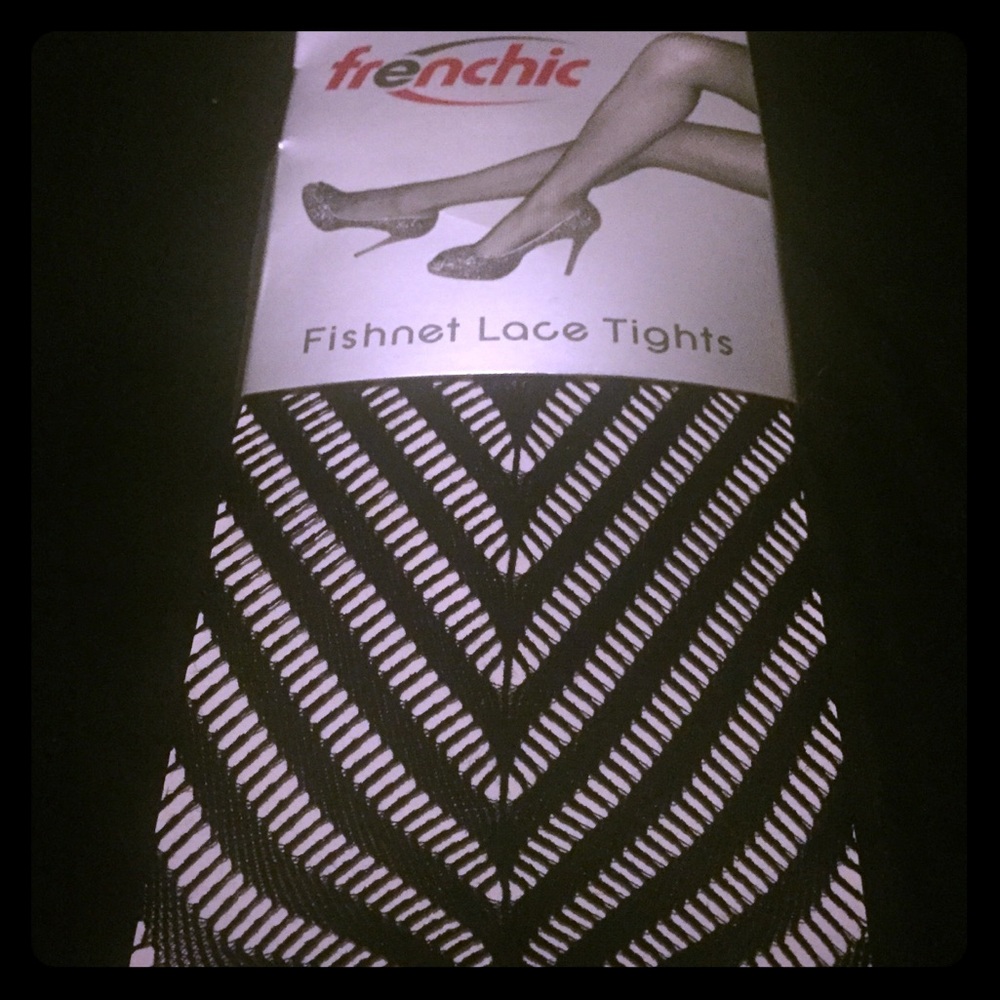 Fishnet Lace Tights 1x/2x