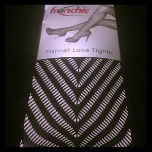 Fishnet Lace Tights 1x/2x