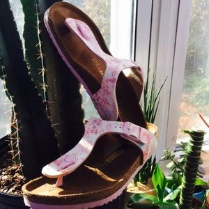 Birkenstock Girls Floral Sandals