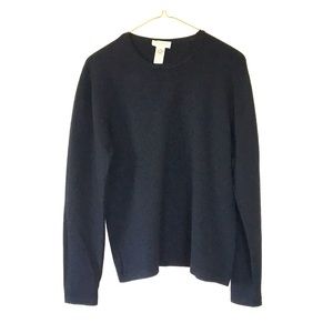 Chiara Marconi Pure New Wool Black Sweater