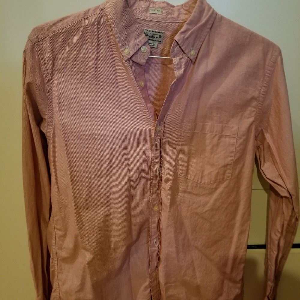 Slimfit j crew button down
