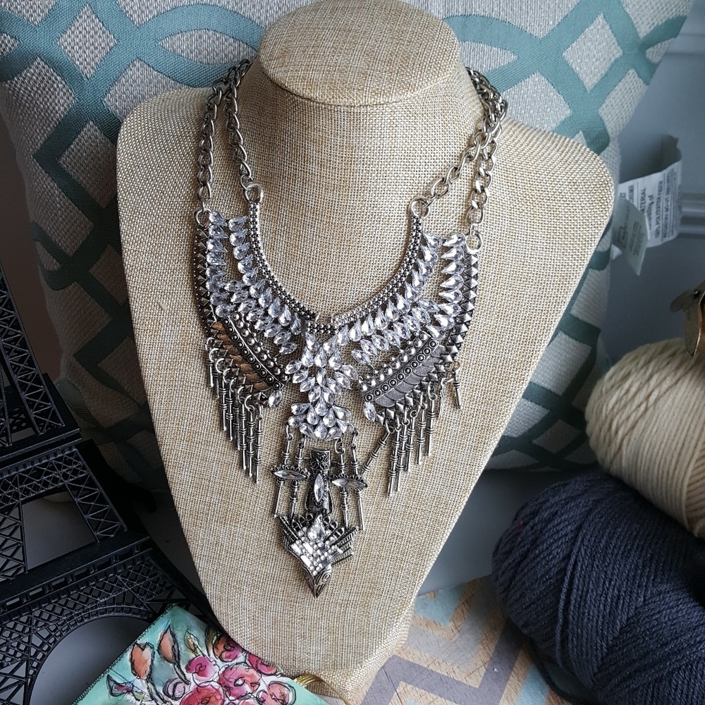 Boho statement necklace