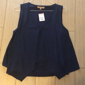 Navy tank top