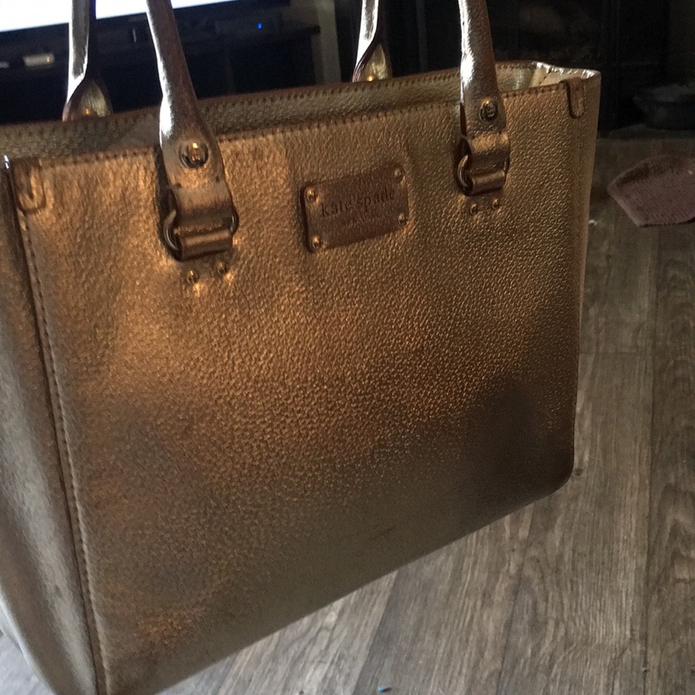 Kate spade gold bag